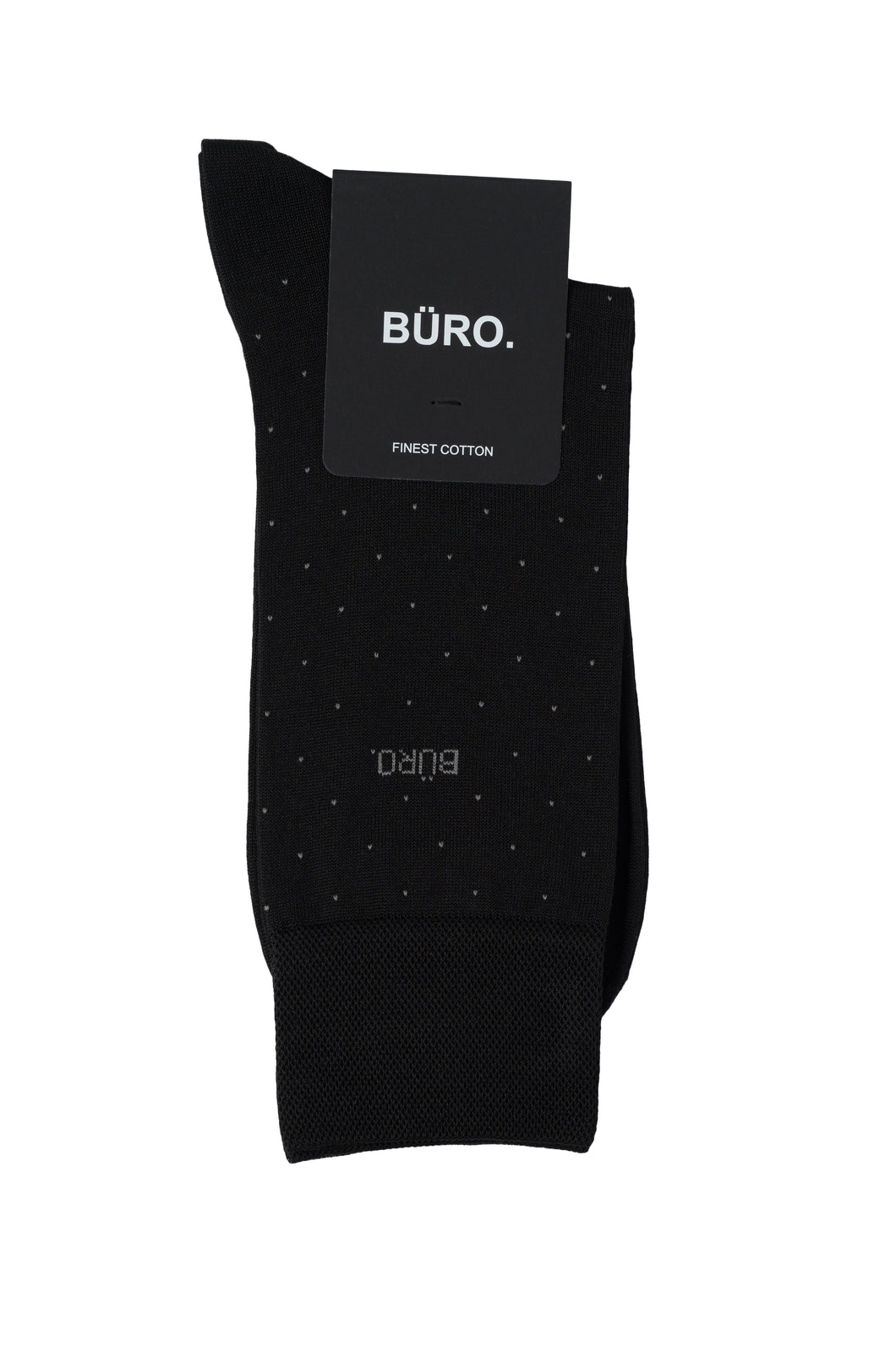 BÜRO. Socks, Polka Dots Black